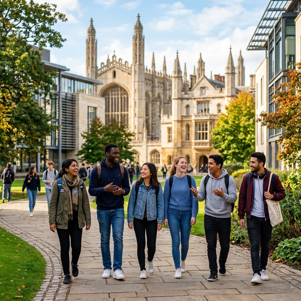 Students on Campus
